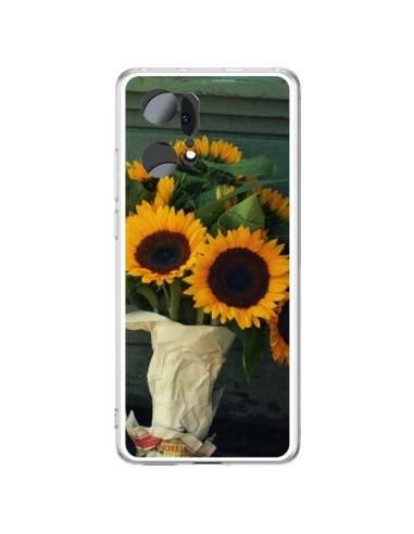 Coque Oppo Find X5 Pro Tournesol Bouquet Fleur - R Delean