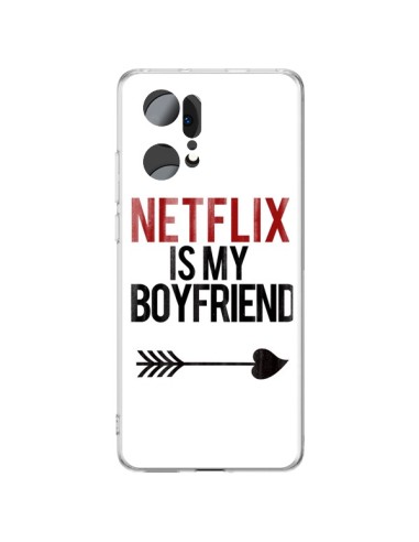 Coque Oppo Find X5 Pro Netflix is my Boyfriend - Rex Lambo