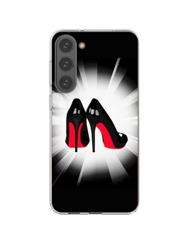 Coque Samsung Galaxy S23 Plus 5G Chaussures Semelles Rouges Red Soles Femme - Aurelie Scour