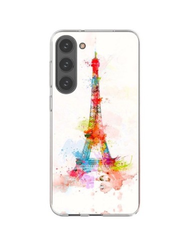 Cover Samsung Galaxy S23 Plus 5G Paris Tour Eiffel Muticolore - Asano Yamazaki