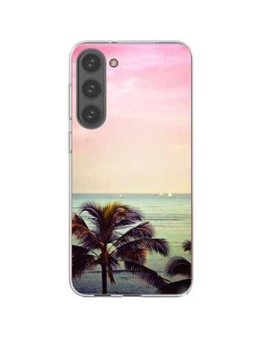 Cover Samsung Galaxy S23 Plus 5G Tramonto Palme - Asano Yamazaki