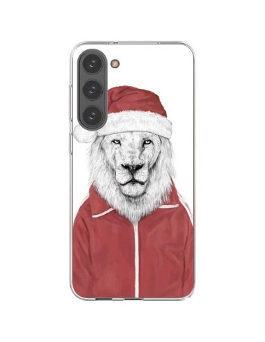 Cover Samsung Galaxy S23 Plus 5G Babbo Natale Leone - Balazs Solti