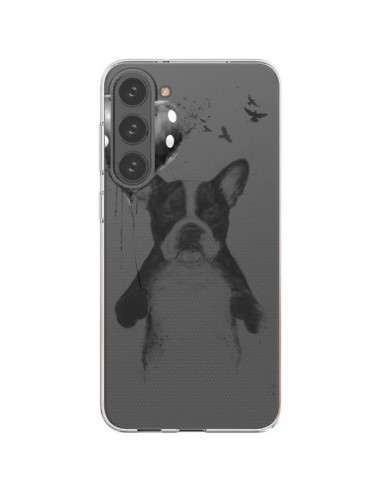 Samsung Galaxy S23 Plus 5G Case Love Bulldog Dog Clear - Balazs Solti