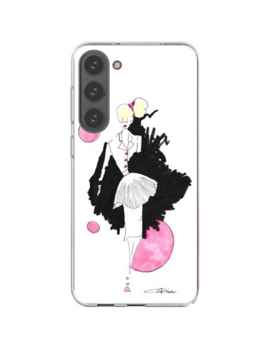 Cover Samsung Galaxy S23 Plus 5G Signorina Donna Fashion Moda Rosa - Cécile