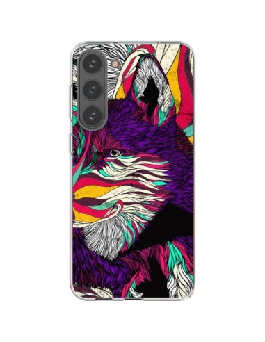 Coque Samsung Galaxy S23 Plus 5G Color Husky Chien Loup - Danny Ivan