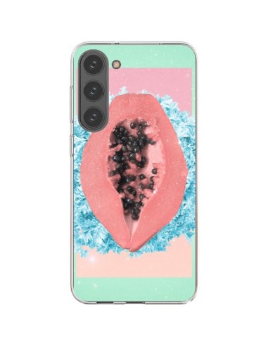 Cover Samsung Galaxy S23 Plus 5G Papaya Rock Frutta - Danny Ivan