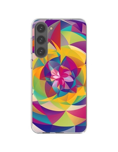 Samsung Galaxy S23 Plus 5G Case Acid Blossom Flowers - Eleaxart