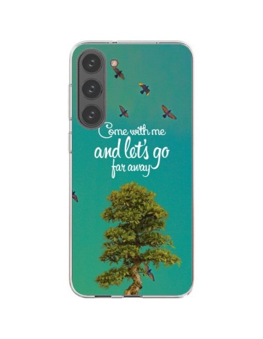 Cover Samsung Galaxy S23 Plus 5G Let's Go Far Away Alberi - Eleaxart