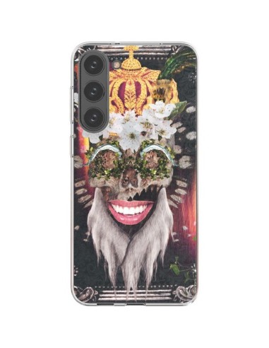 Coque Samsung Galaxy S23 Plus 5G My Best Costume Roi King Monkey Singe Couronne - Eleaxart