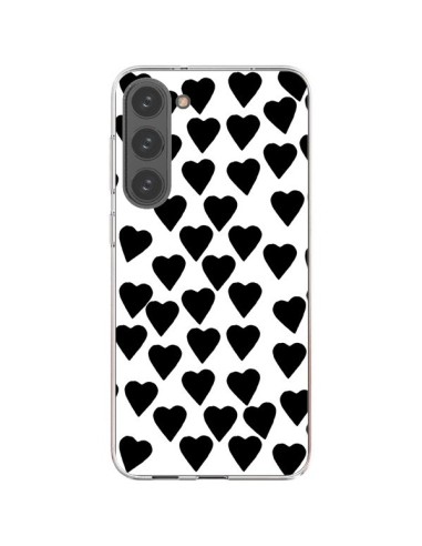 Coque Samsung Galaxy S23 Plus 5G Coeur Noir - Project M