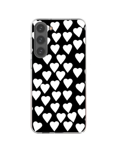 Coque Samsung Galaxy S23 Plus 5G Coeur Blanc - Project M