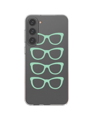 Samsung Galaxy S23 Plus 5G Case Sunglasses Green Mint Clear - Project M