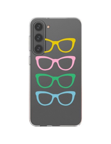 Samsung Galaxy S23 Plus 5G Case Sunglasses Colorful Clear - Project M