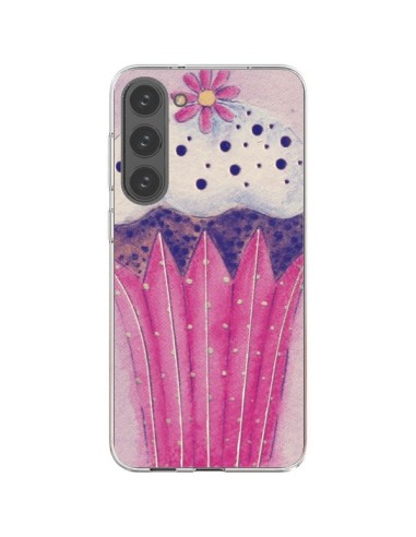 Cover Samsung Galaxy S23 Plus 5G Cupcake Rosa - Irene Sneddon