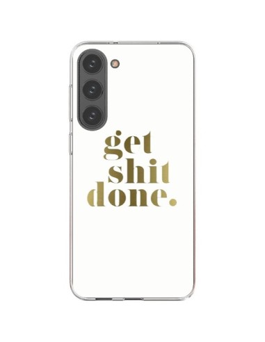 Cover Samsung Galaxy S23 Plus 5G Get Shit Done Dorato - Shop Gasoline