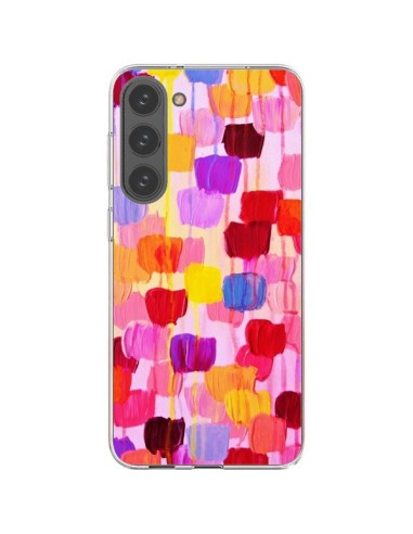 Coque Samsung Galaxy S23 Plus 5G Pois Roses Dottie - Ebi Emporium