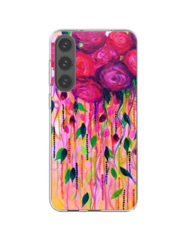 Cover Samsung Galaxy S23 Plus 5G Rose Rosse - Ebi Emporium