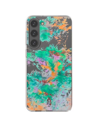 Cover Samsung Galaxy S23 Plus 5G Sirena Fiori Trasparente - Ebi Emporium