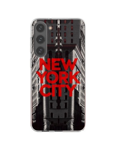 Cover Samsung Galaxy S23 Plus 5G New York City Rosso - Javier Martinez