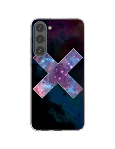 Coque Samsung Galaxy S23 Plus 5G Nebula Cross Croix Galaxie - Jonathan Perez