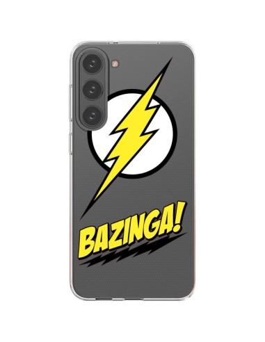 Samsung Galaxy S23 Plus 5G Case Bazinga Sheldon The Big Bang Thoery Clear - Jonathan Perez