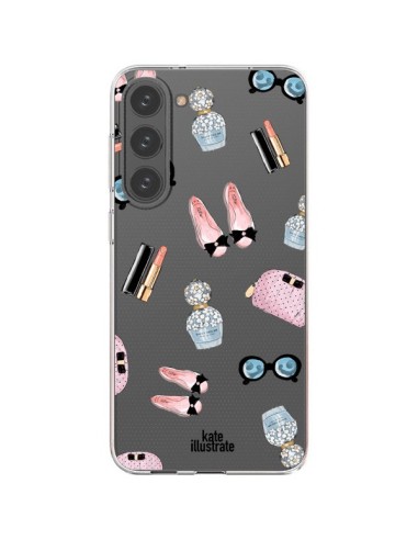 Cover Samsung Galaxy S23 Plus 5G Essential Beautiful Bellezza Essenziale Trasparente - kateillustrate