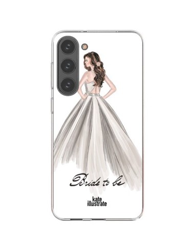 Coque Samsung Galaxy S23 Plus 5G Bride To Be Mariée Mariage - kateillustrate