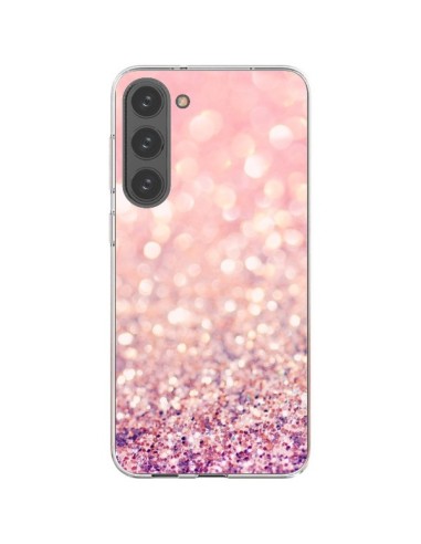 Cover Samsung Galaxy S23 Plus 5G Paillettes Blush - Lisa Argyropoulos