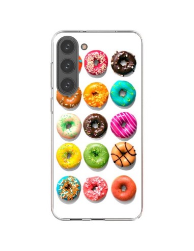 Cover Samsung Galaxy S23 Plus 5G Ciambella Multicolore Cioccolato Vaniglia - Laetitia