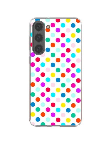 Cover Samsung Galaxy S23 Plus 5G Pois Multicolore - Laetitia