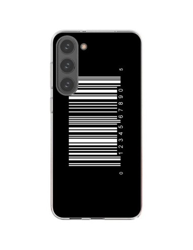 Samsung Galaxy S23 Plus 5G Case Barcode White - Laetitia