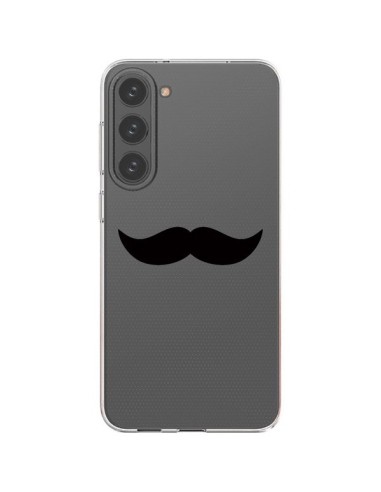 Cover Samsung Galaxy S23 Plus 5G Baffi Movember Trasparente - Laetitia