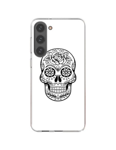 Samsung Galaxy S23 Plus 5G Case Skull Messicano Black - Laetitia