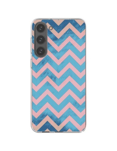 Cover Samsung Galaxy S23 Plus 5G Azteco Chevron Sunset Tramonto - Mary Nesrala