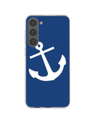 Cover Samsung Galaxy S23 Plus 5G Ancora Marina Navy Blu - Mary Nesrala