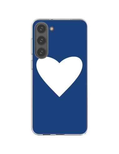 Cover Samsung Galaxy S23 Plus 5G Cuore Navy Blue - Mary Nesrala