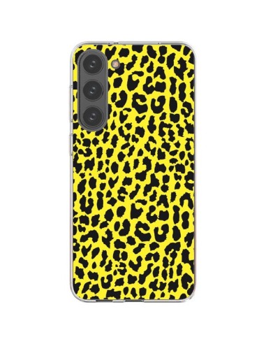 Cover Samsung Galaxy S23 Plus 5G Leopardo Giallo - Mary Nesrala