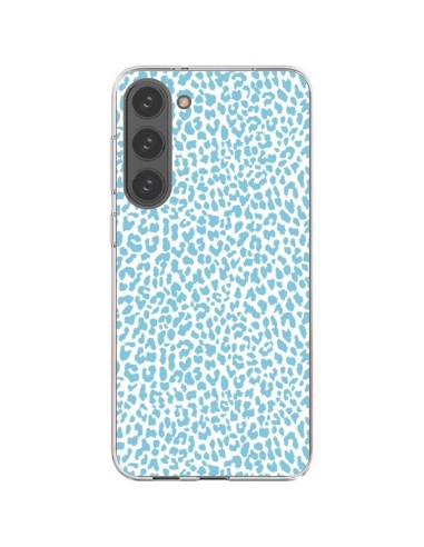 Cover Samsung Galaxy S23 Plus 5G Leopardo Turchese - Mary Nesrala