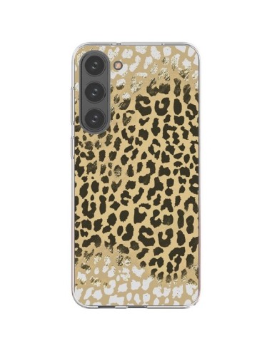 Coque Samsung Galaxy S23 Plus 5G Leopard Golden Or Doré - Mary Nesrala