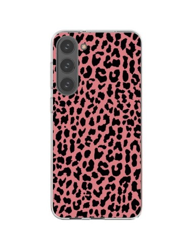 Cover Samsung Galaxy S23 Plus 5G Leopardo Corallo Neon - Mary Nesrala