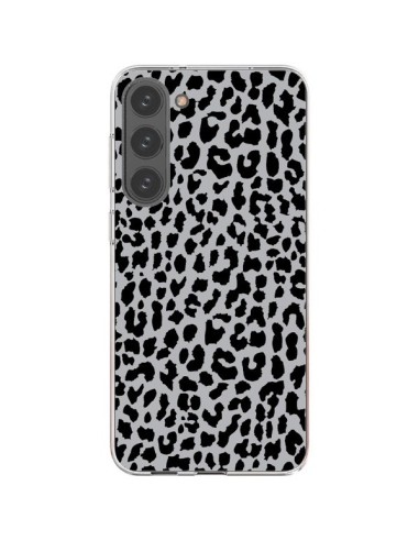 Coque Samsung Galaxy S23 Plus 5G Leopard Gris Neon - Mary Nesrala