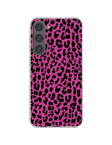 Cover Samsung Galaxy S23 Plus 5G Leopardo Rosa Neon - Mary Nesrala