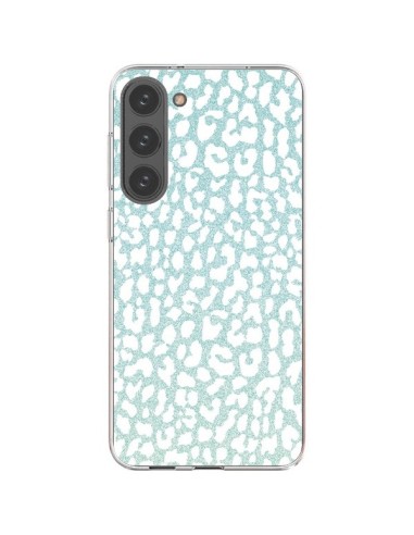 Coque Samsung Galaxy S23 Plus 5G Leopard Winter Mint - Mary Nesrala