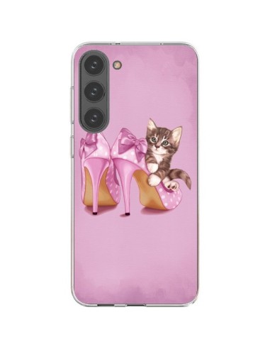 Cover Samsung Galaxy S23 Plus 5G Gattoon Gatto Kitten Scarpe Shoes - Maryline Cazenave