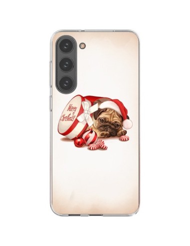 Cover Samsung Galaxy S23 Plus 5G Cane Babbo Natale Christmas Boite - Maryline Cazenave