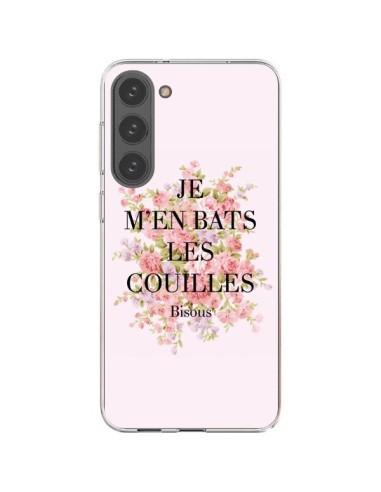 Samsung Galaxy S23 Plus 5G Case Je m'en bats les couilles Bisous - Maryline Cazenave