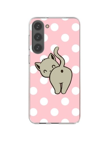 Samsung Galaxy S23 Plus 5G Case Cat Caton Polka - Maryline Cazenave