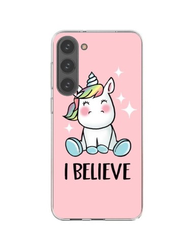 Cover Samsung Galaxy S23 Plus 5G Unicorno I Believe - Maryline Cazenave