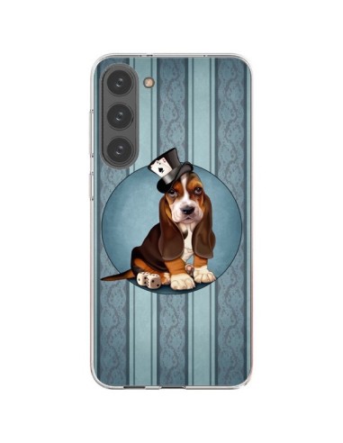 Cover Samsung Galaxy S23 Plus 5G Cane Jeu Poket Cartes - Maryline Cazenave