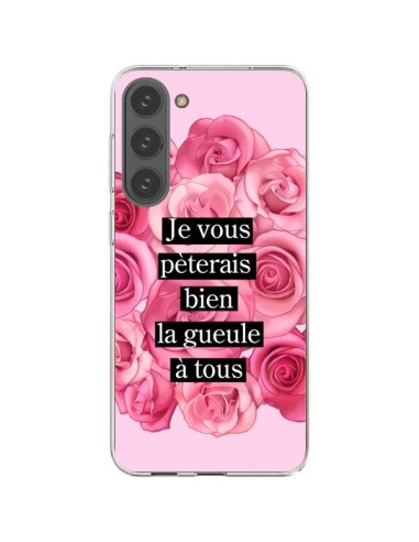 Cover Samsung Galaxy S23 Plus 5G Je vous pèterais Fiori - Maryline Cazenave